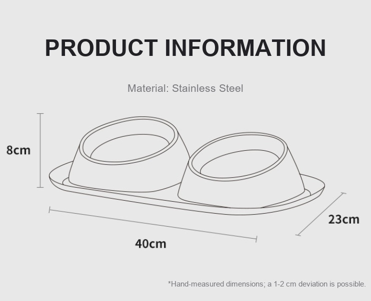 Product information and dimensions
