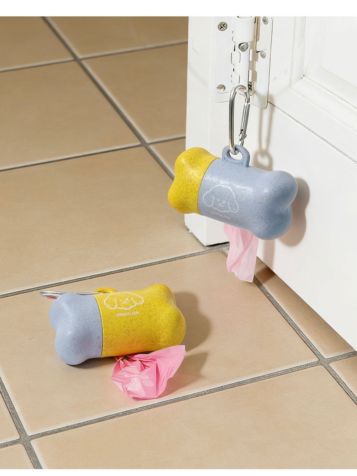Clips onto doors, hooks and handles