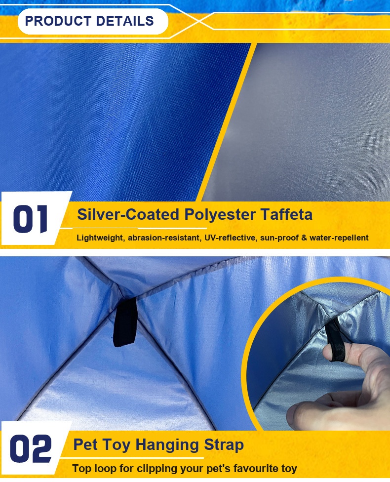 Pet tent detail