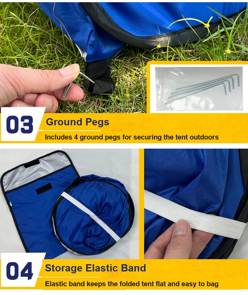 Pet tent detail