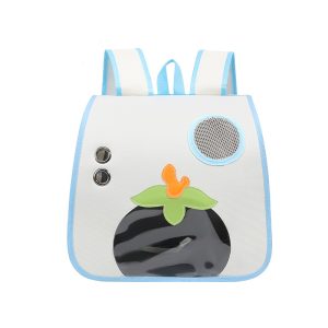 Transparent Space Capsule Cat Backpack – Sky Blue