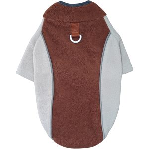Reflective Winter Dog Jacket - High-Visibility Warm Coat for Small & Large Dogs - Coffee