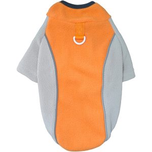 Reflective Winter Dog Jacket - High-Visibility Warm Coat for Small & Large Dogs - Orange