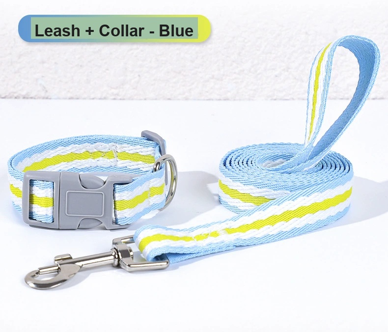 Dopamine Color Dog Collar & Leash Set – S/M/L