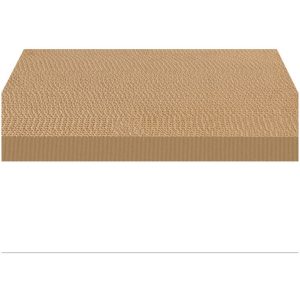 Square Corrugated Cat Scratching Pad - Thickened Non-Shedding Kraft Board