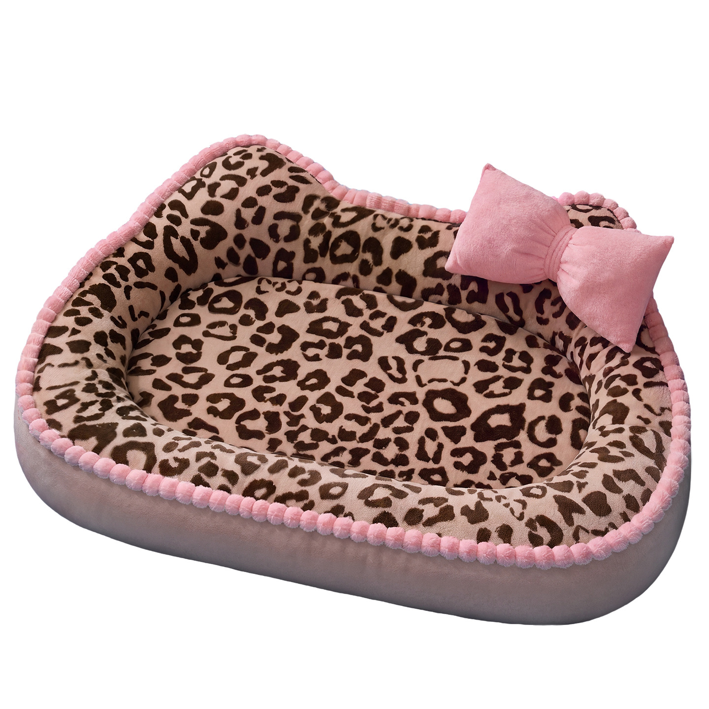 Mousse Sea-Salt Blue Leopard Pet Nest Mat — Mat Only - Image 6